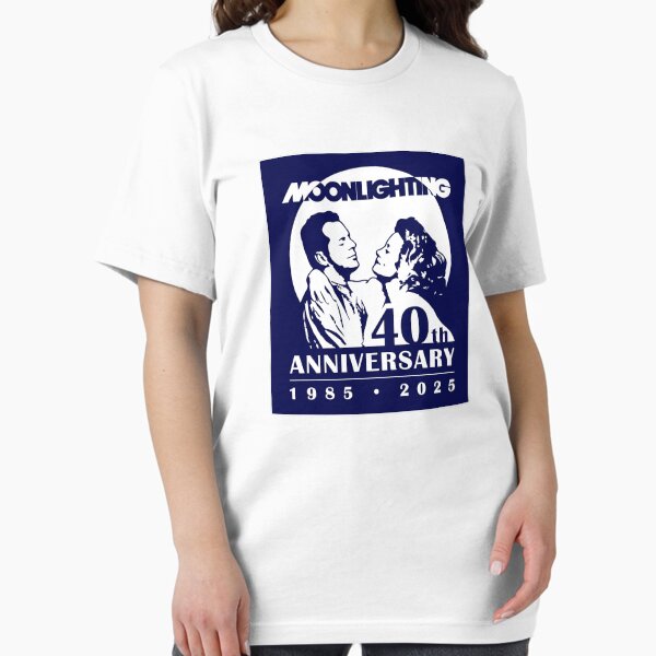Item preview, Moonlighting 40th Anniversary - Blue background designed and sold by The Blue Moon Verse.