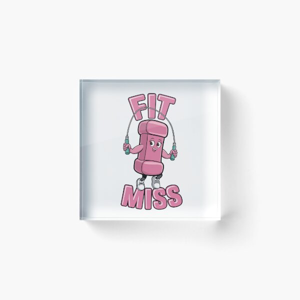 Item preview, Fit Miss: Fun Skipping Dumbbell designed and sold by JPees.