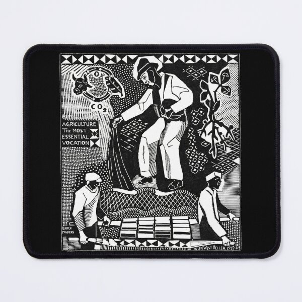 Item preview, Agriculture The Most Essential Vocation 1935 by Helen West Heller designed and sold by RocketshipRetro.