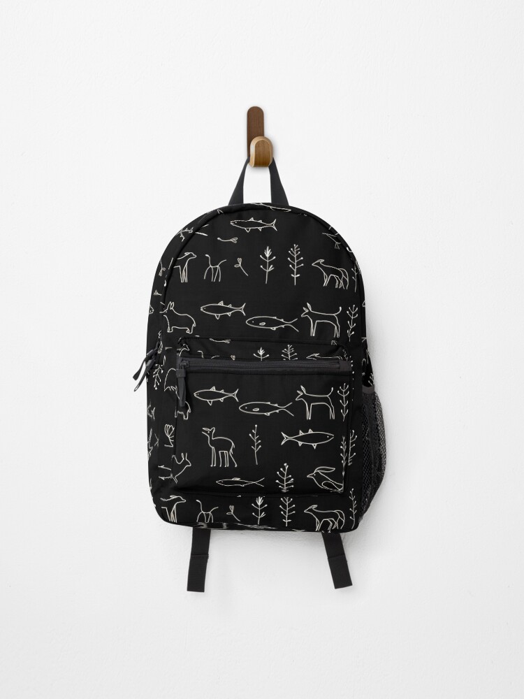Thumbnail 1 of 3, Backpack,   Designer Natural Abstract Patterns designed and sold by Valend.