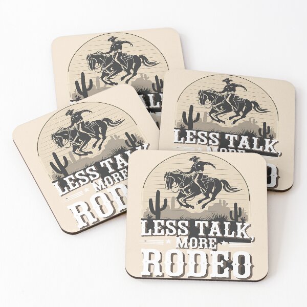 Item preview, Less talk more rodeo - Rodeo rocks - Rodeo is my sport - The original rodeo - The rodeo effect - I love rodeo - Rodeo makes me happy - Rodeo for your life designed and sold by JansenGS.