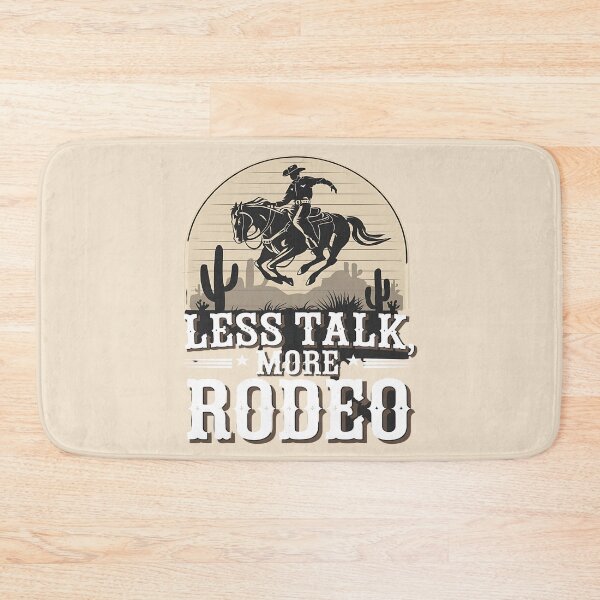 Item preview, Menos charla y más rodeo - El rodeo es genial - El rodeo es mi deporte - El rodeo original - El efecto rodeo - Me encanta el rodeo - El rodeo me hace feliz - Rodeo para tu vida designed and sold by JansenGS.