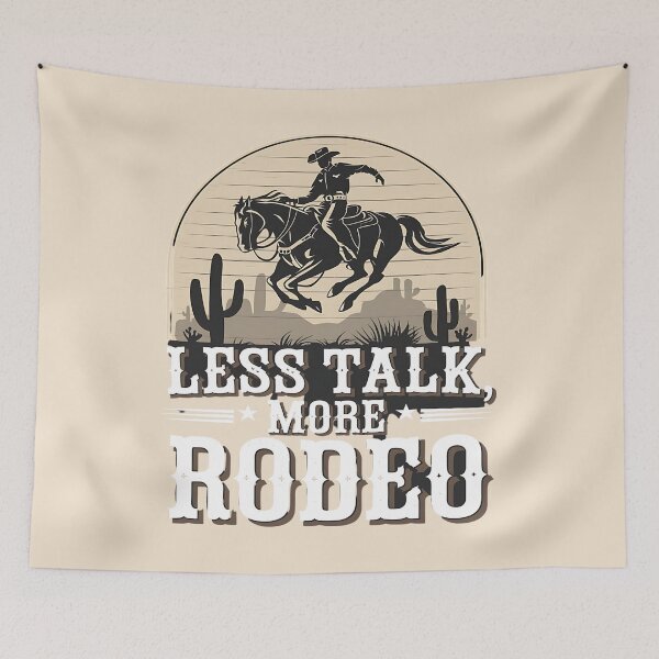 Item preview, Less talk more rodeo - Rodeo rocks - Rodeo is my sport - The original rodeo - The rodeo effect - I love rodeo - Rodeo makes me happy - Rodeo for your life designed and sold by JansenGS.