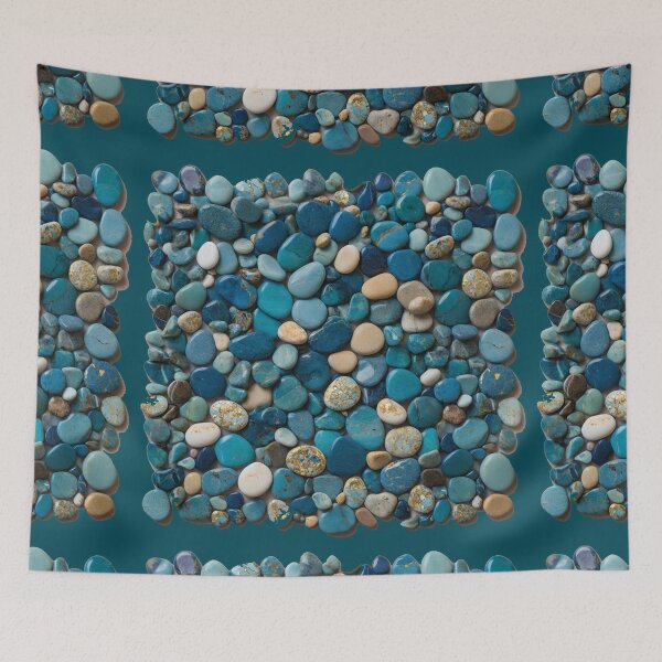 Item preview, Blue and Teal Stone Collection designed and sold by Sadia  Jannat.