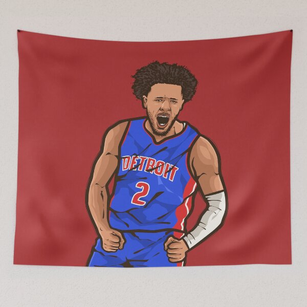 Item preview, Cade Cunningham Celebration Cartoon designed and sold by RatTrapTees.