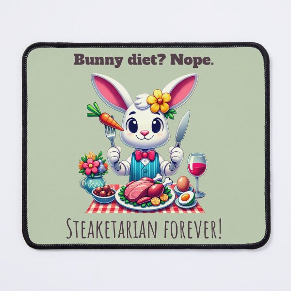 Item preview, Steaketarian forever designed and sold by dreamlandbuyers.
