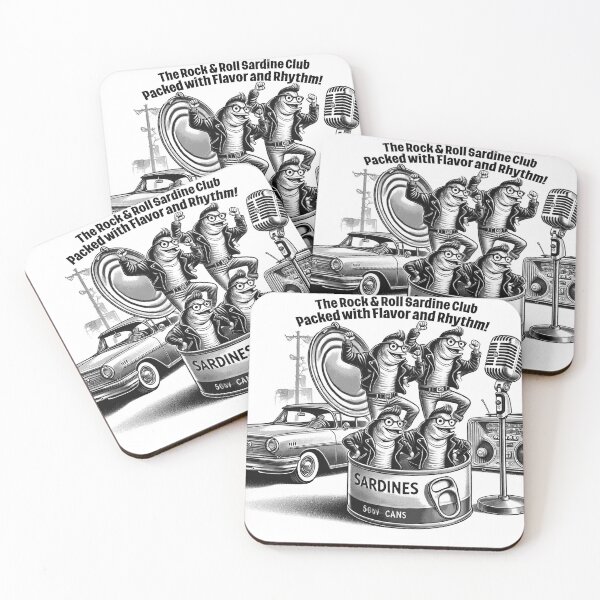 Item preview, rock and roll sardines in a can in the 50's designed and sold by 8Totem.