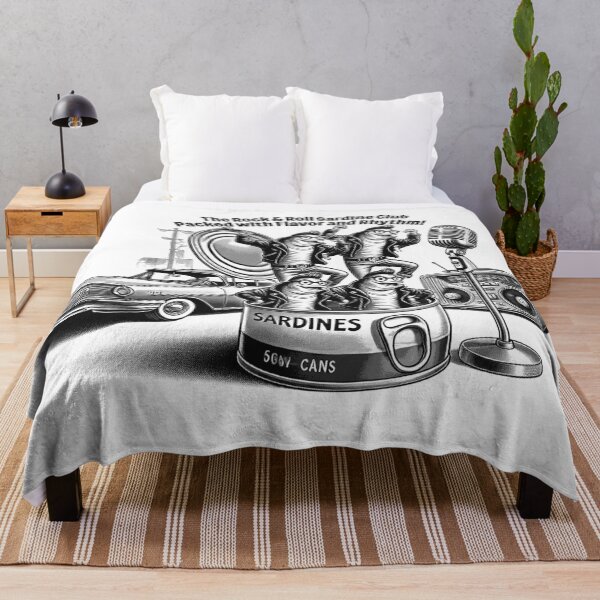 Item preview, rock and roll sardines in a can in the 50's designed and sold by 8Totem.