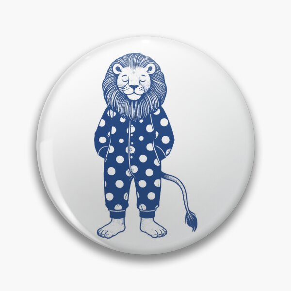 Item preview, Sleepy Polka Dot Lion designed and sold by zzz888.