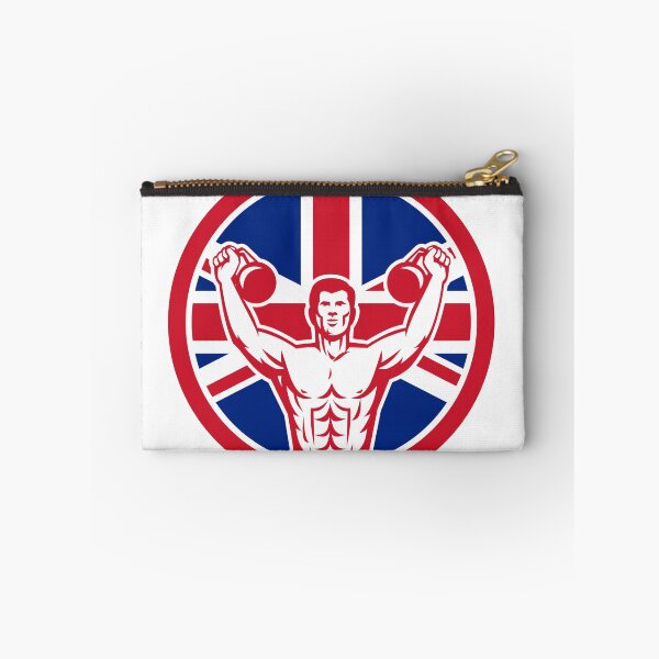 Item preview, British Physical Fitness Union Jack Flag Icon designed and sold by patrimonio.
