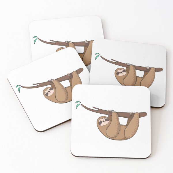 Item preview, Sloth hanging on tree designed and sold by Mara's designs.
