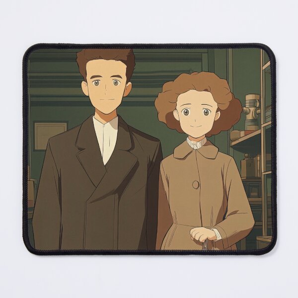Item preview, Pierre and Marie Curie | Anime style designed and sold by ComicsFactory.