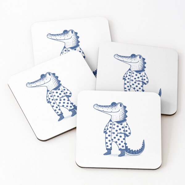 Item preview, Polka Dot Pajama Crocodile designed and sold by zzz888.