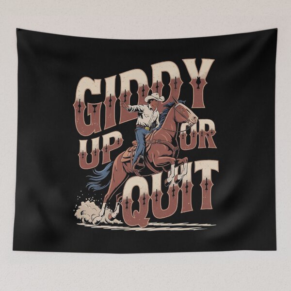 Item preview, Giddy up or quit - Rodeo rocks - Rodeo is my sport - The original rodeo - The rodeo effect - I love rodeo - Rodeo makes me happy - Rodeo for your life designed and sold by JansenGS.