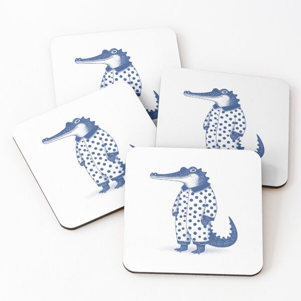 Item preview, Relaxed Polka Dot Crocodile designed and sold by zzz888.