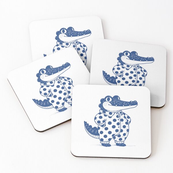 Item preview, Cheerful Polka Dot Crocodile designed and sold by zzz888.
