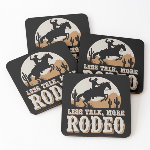 Item preview, Less talk more rodeo -  Rodeo - Long live rodeo - Rodeo only - Think rodeo - I trust rodeo - Rodeo rocks - It's your rodeo - Lucky rodeo designed and sold by JansenGS.