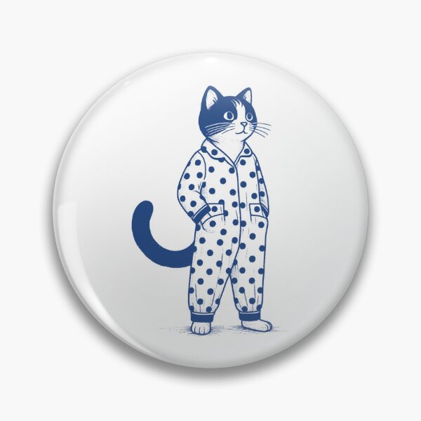 Item preview, Polka Dot Pajama Cat designed and sold by zzz888.