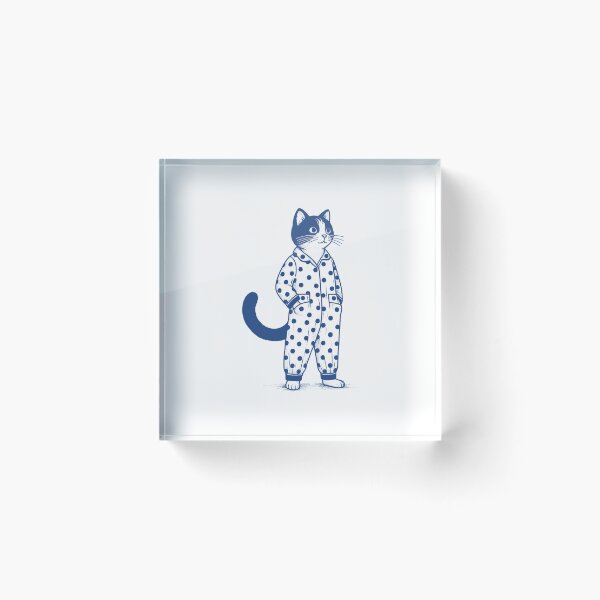 Item preview, Polka Dot Pajama Cat designed and sold by zzz888.