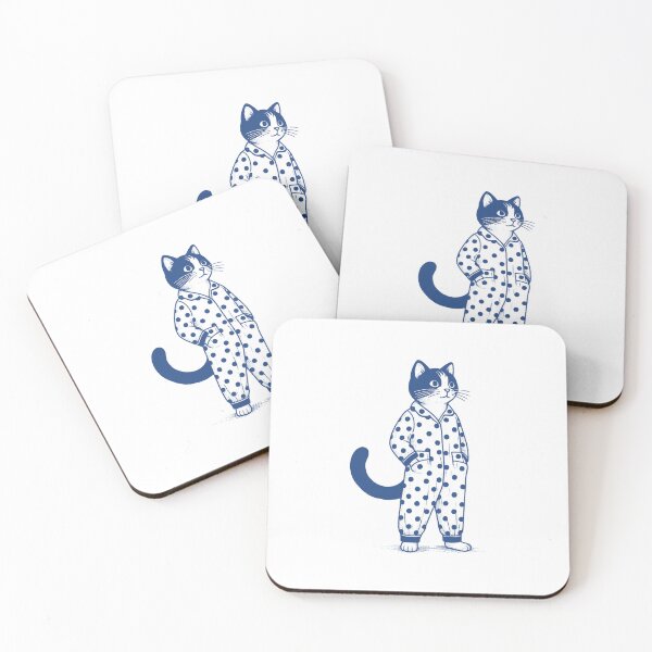 Item preview, Polka Dot Pajama Cat designed and sold by zzz888.