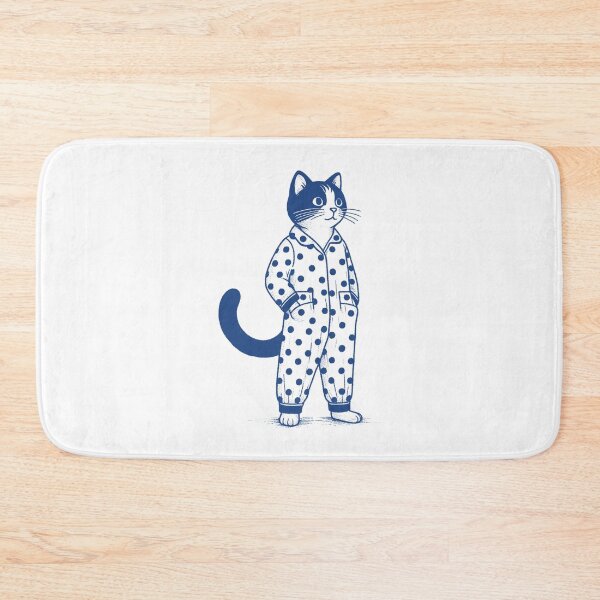 Item preview, Polka Dot Pajama Cat designed and sold by zzz888.