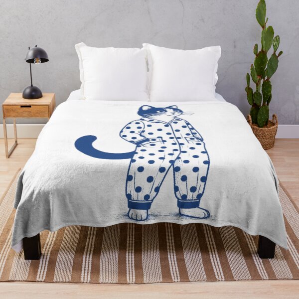 Item preview, Polka Dot Pajama Cat designed and sold by zzz888.