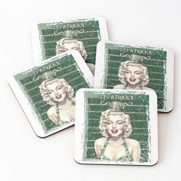 Item preview, Vintage Charm Marilyn Monroe's Shamrock Charm designed and sold by Hen-C-Art.