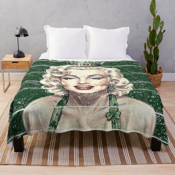 Item preview, Vintage Charm Marilyn Monroe's Shamrock Charm designed and sold by Hen-C-Art.
