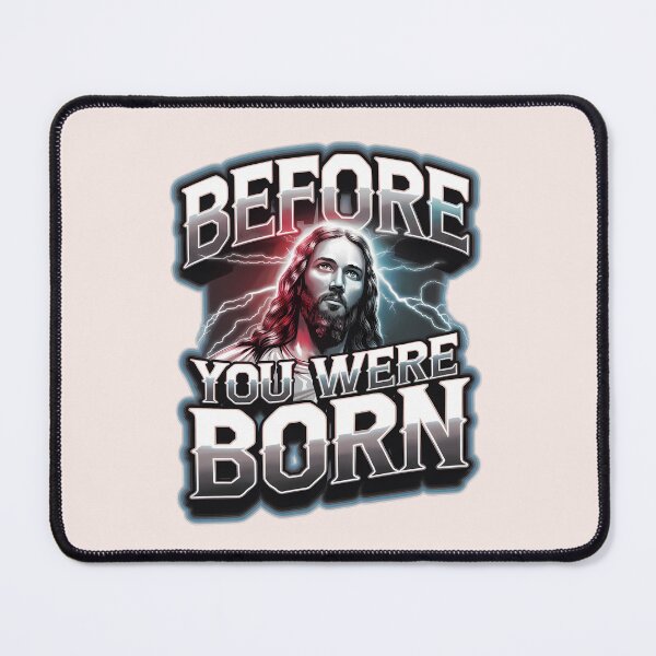 Item preview, Jeremiah 1:5 – Before You Were Born | Bootleg-Style Jesus Art | Christian Streetwear designed and sold by KnitLuv.