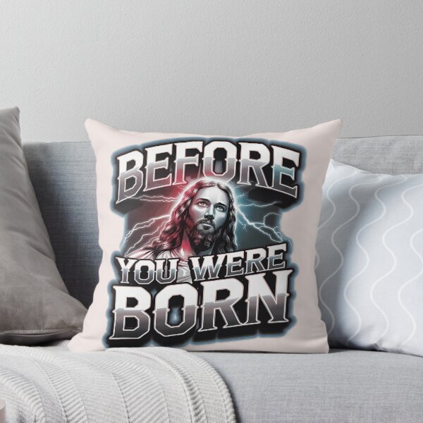 Item preview, Jeremiah 1:5 – Before You Were Born | Bootleg-Style Jesus Art | Christian Streetwear designed and sold by  KnitLuv.