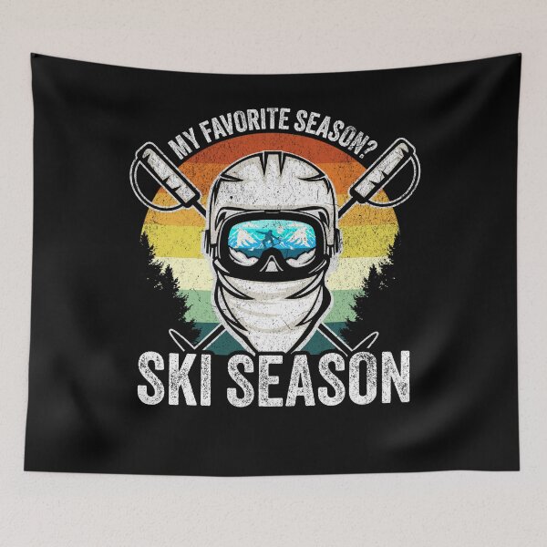 Item preview, Ski Season Retro Snowboarding Winter Sports designed and sold by PrintCrafting.