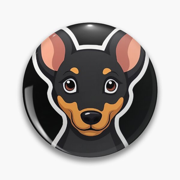 Item preview, Pegatinas para orejas naturales de Doberman designed and sold by WildWire.