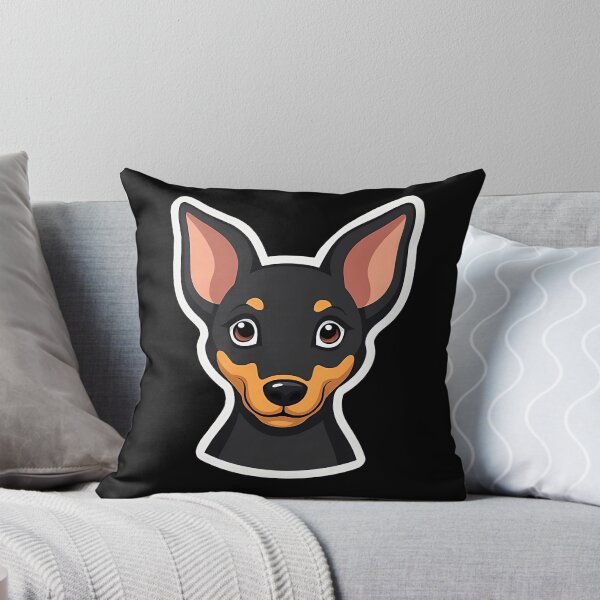Item preview, Doberman Natural Ear Sticker designed and sold by WildWire.