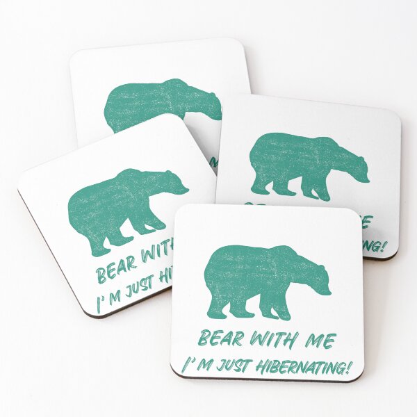 Item preview, Bear with me, I’m just hibernating! designed and sold by nomadwanderer.