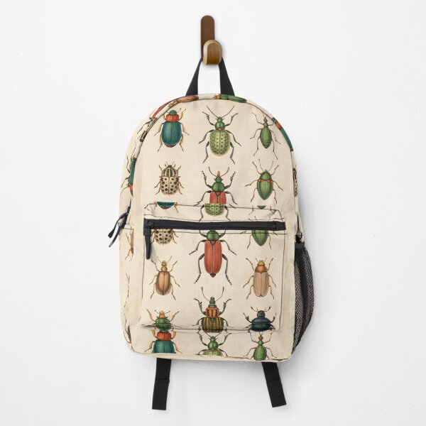 Item preview, antique vintage botanical poster with bugs designed and sold by DuskTillDown.