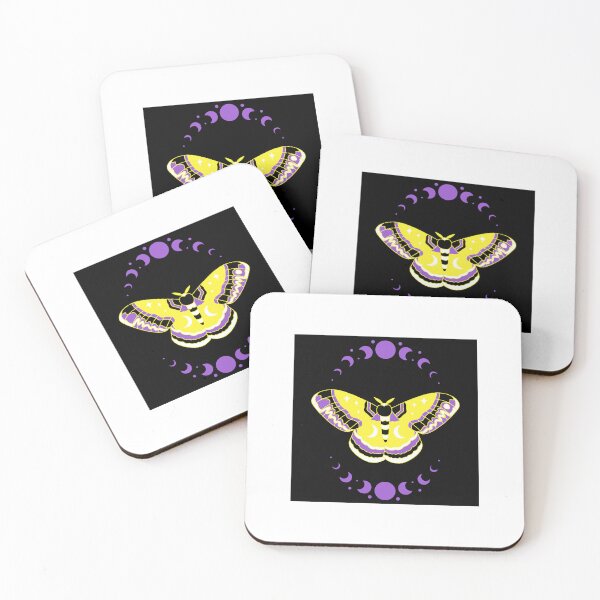 Item preview, Nonbinary Moth designed and sold by icarusoak.