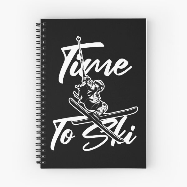 Item preview, Time to Ski - Freestyle Skiing Powder Adventure designed and sold by PrintCrafting.