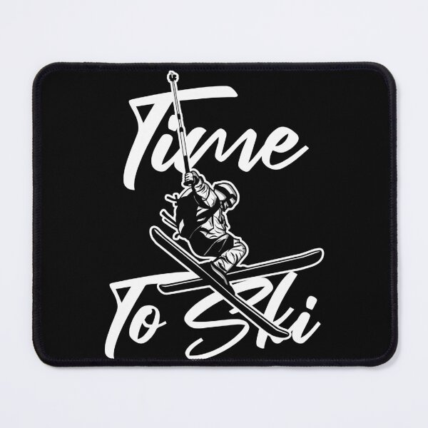 Item preview, Time to Ski - Freestyle Skiing Powder Adventure designed and sold by PrintCrafting.