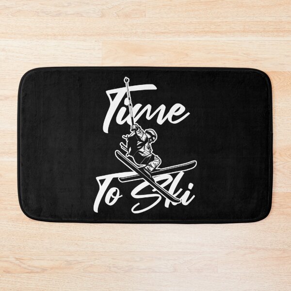 Item preview, Time to Ski - Freestyle Skiing Powder Adventure designed and sold by PrintCrafting.