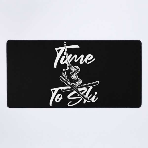 Item preview, Time to Ski - Freestyle Skiing Powder Adventure designed and sold by PrintCrafting.