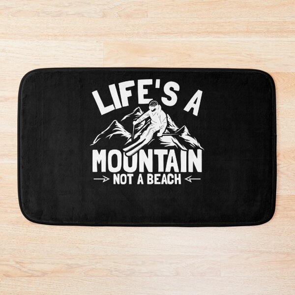 Item preview, Life's a Mountain – Skiing Adventure Freestyle designed and sold by PrintCrafting.