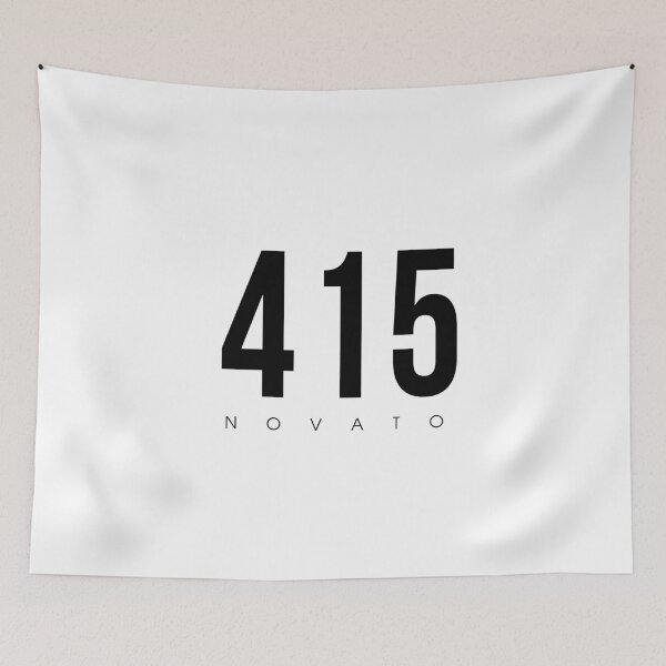 Item preview, Novato, CA - 415 diseño del código de área designed and sold by CartoCreative.