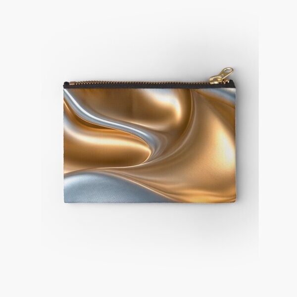 Item preview, Abstract Liquid Metal Waves designed and sold by PhoceaWallpaper.
