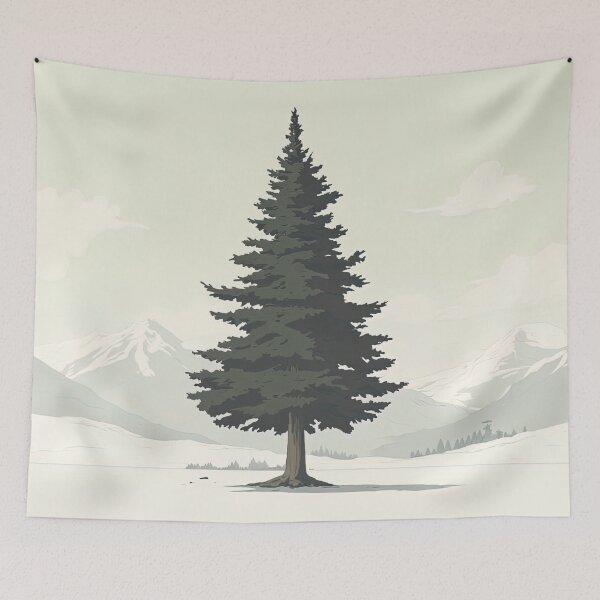 Item preview, Pine tree | Anime style designed and sold by ComicsFactory.