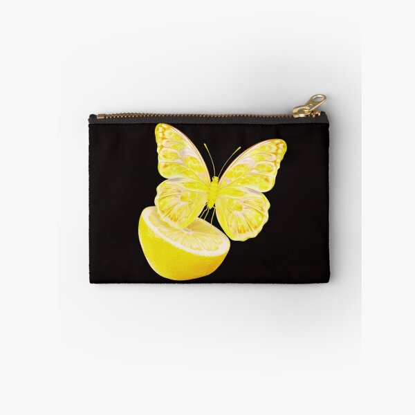 Item preview, lemon butterfly perched on a real lemon.  designed and sold by aipaint.