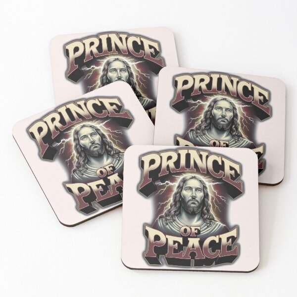 Item preview, Isaiah 9:6 – Prince of Peace | Bootleg Jesus Art | Vintage Faith Streetwear designed and sold by  KnitLuv.