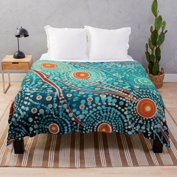Item preview, Aboriginal Authentic Art - Winter Sketch designed and sold by GrinGalore.