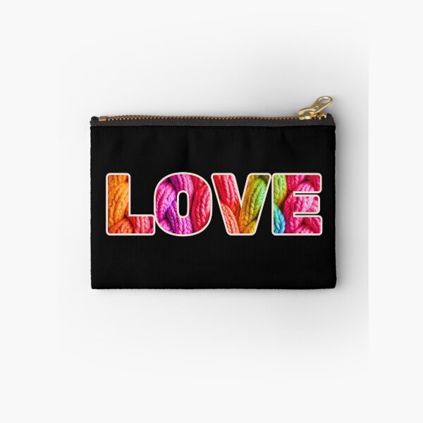 Item preview, Love, colorful cute knitted writing designed and sold by silent-violin.