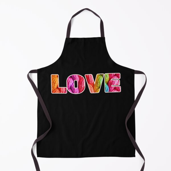 Item preview, Love, colorful cute knitted writing designed and sold by silent-violin.