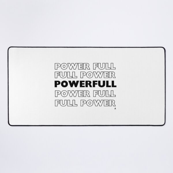 Item preview, POWERFULL designed and sold by Finds.
